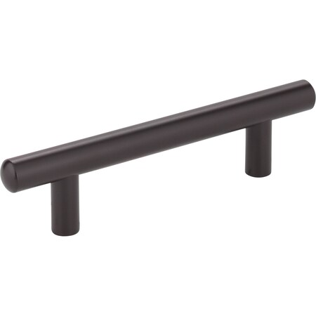 Jeffrey Alexander 96 mm Center-to-Center Dark Bronze Key Largo Cabinet Bar Pull 152ORB